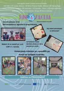 OŠ Mihe Pintarja Toleda razstava RIN